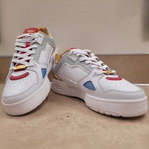 Fila Teratach 600 1BM01744-147 Mens White Leather Lifestyle Sneakers Sz 10.5